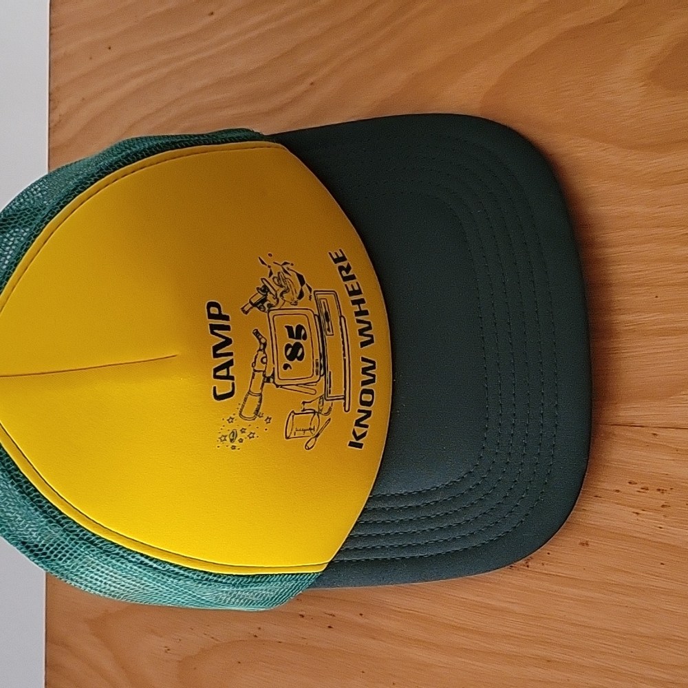 Stranger Things Camp Nowhere trucker hat